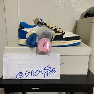 Air Jordan 1 Low Travis Scott x Fragment